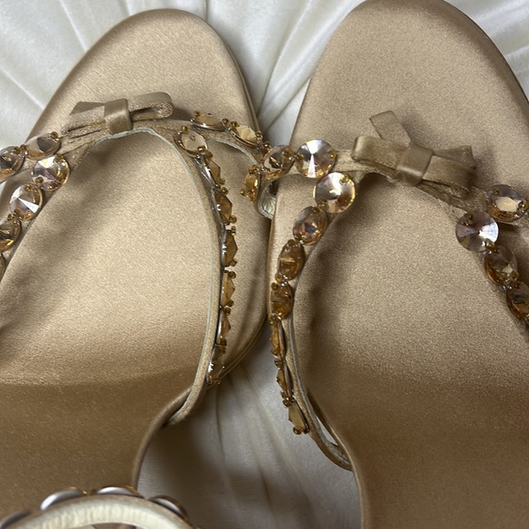 PRADA Satin Crystal Heels - Picture 8 of 11